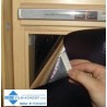 Store-film solaire ARGENT 80 %