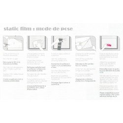 film translucide électrostatique