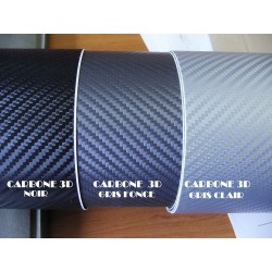 film carbone 3 D gris avec 3 teintes
