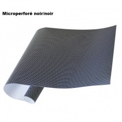 Adhésif micro perforé spécial vitre arrière - Melun