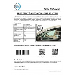 Film Teinté voiture Thermo formable Grosse Epaisseur