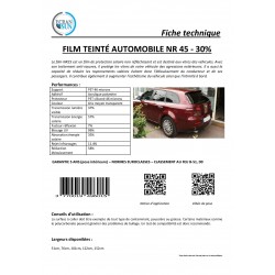 Film Teinté voiture Thermo formable Grosse Epaisseur