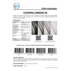 Film carbone 3D covering auto adhésif thermoformable 150 x 30 cm 24,90 €  Intérieur 123GOPIECES Livraison Offerte pour 2 produits achetés !