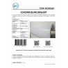 Covering Blanc Brillant